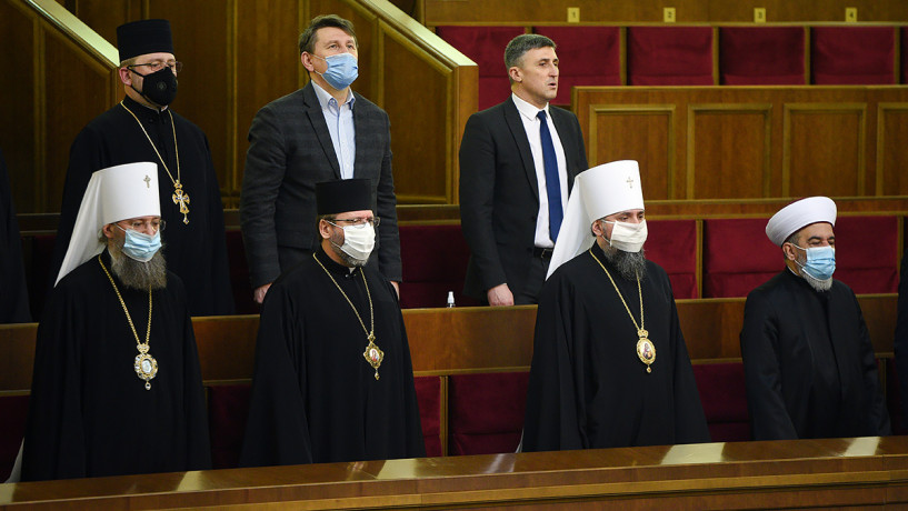 Рада Церков взяла участь у відкритті сесії Верховної Ради України